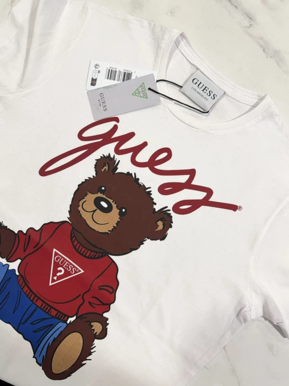Koszulka Damska Guess Biała