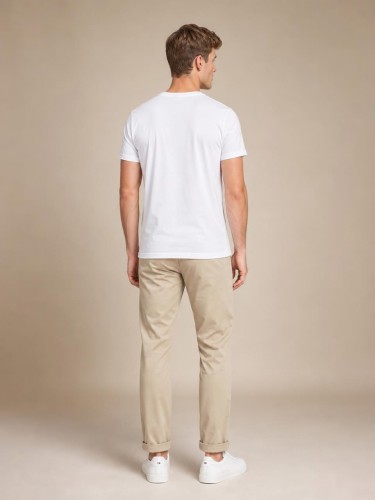 Koszulka Męska Tommy Jeans Biała back