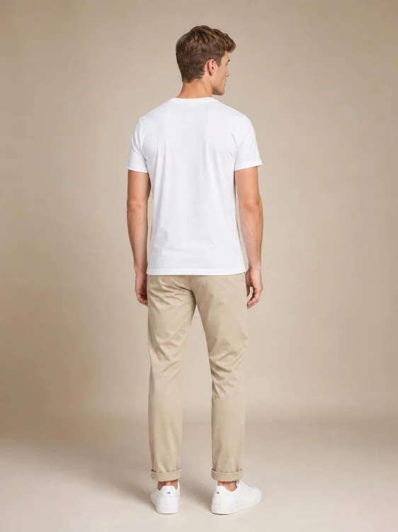 Koszulka Męska Tommy Jeans Biała back
