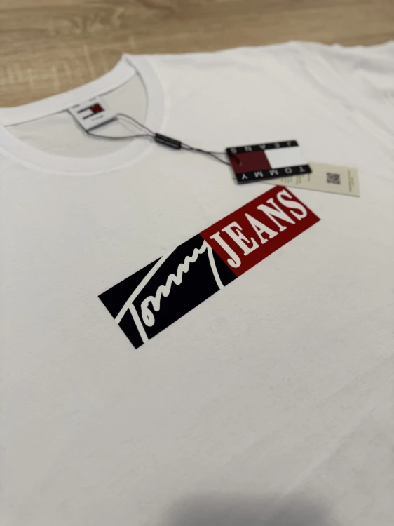 Koszulka Męska Tommy Jeans Biała