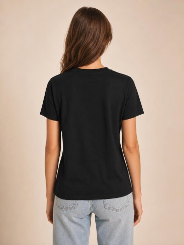 Koszulka Damska Tommy Jeans Czarna back