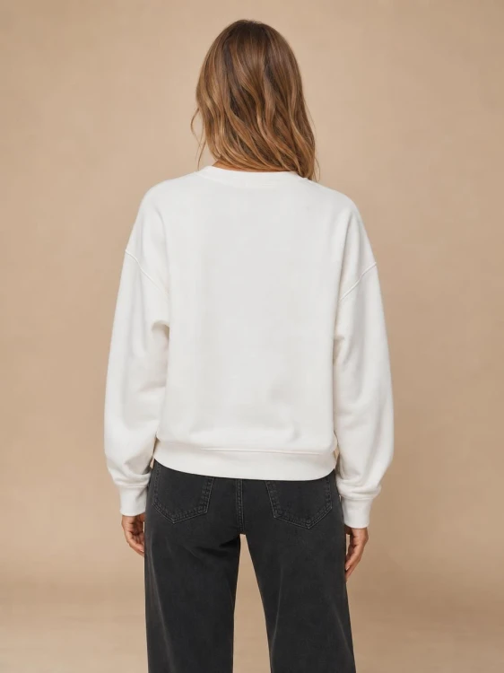 Bluza Damska Calvin Klein Biała back