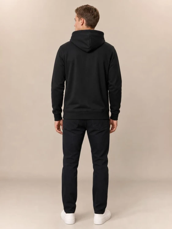 Bluza Calvin Klein Męska Czarna back