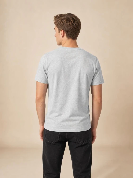 Koszulka Męska Tommy Jeans Szara back