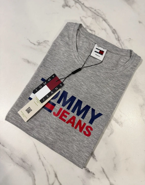 Koszulka Męska Tommy Jeans Szara