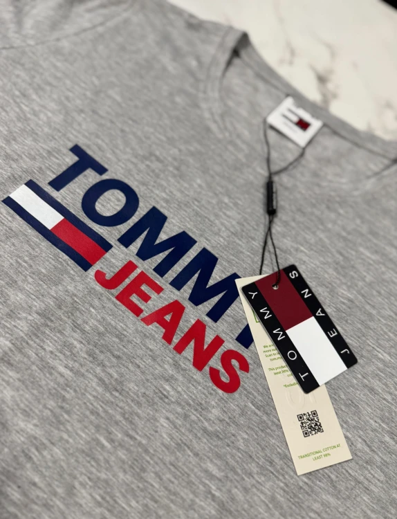 Koszulka Męska Tommy Jeans Szara