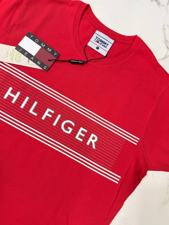 Koszulka Damska Tommy Hilfiger Czerwona