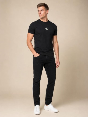 Koszulka Męska Calvin Klein Czarna front