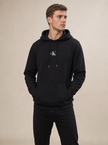 Bluza Męska Calvin Klein Czarna front