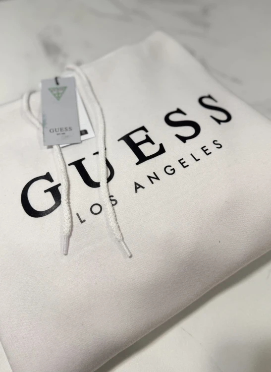 Bluza Męska Guess Los Angeles Biała