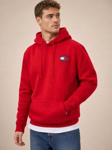 Bluza Męska Tommy Jeans Czerwona front