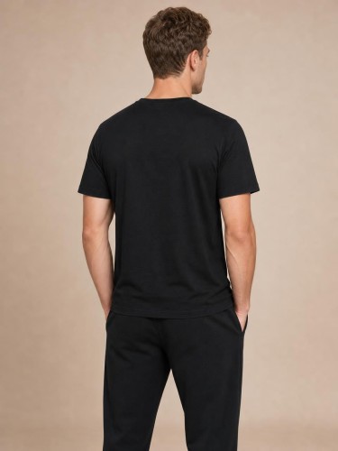 Koszulka Męska Guess USA Czarna back