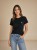 Koszulka Damska Calvin Klein Czarna Haft front