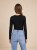 Koszulka Damska Guess Z Długim Rękawem Longsleeve back
