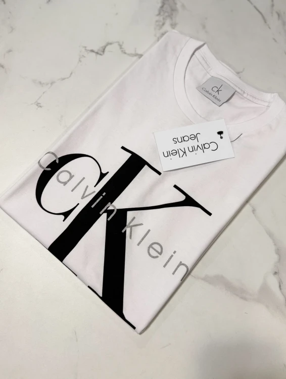 Koszulka Calvin Klein Męska Biała
