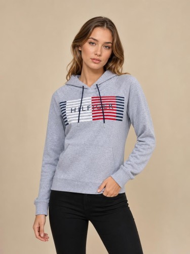 Bluza Damska Tommy Hilfiger Szara front