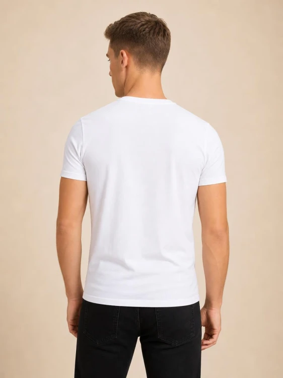 Koszulka Męska Tommy Jeans Biała back