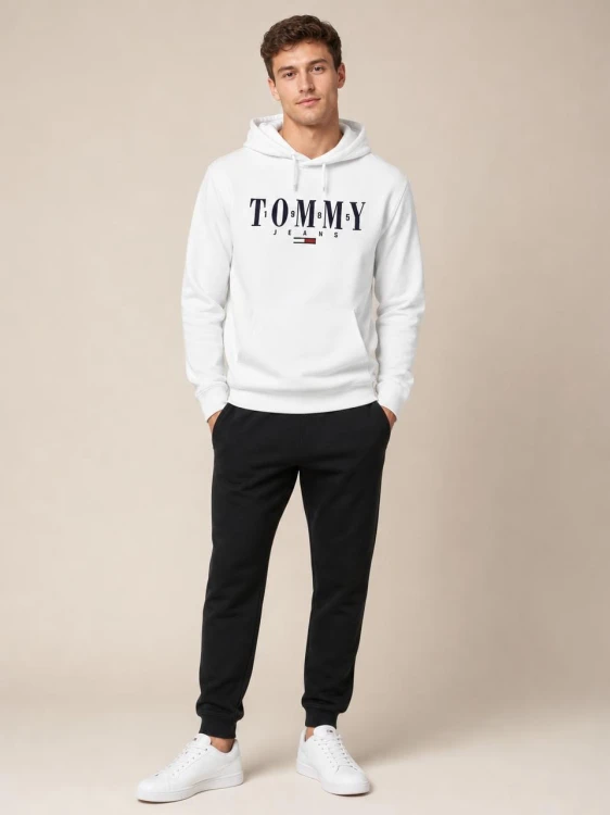 Bluza Męska Tommy Jeans biała front