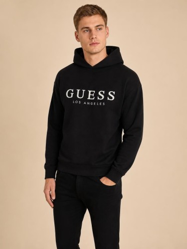 Bluza Męska Guess Los Angeles Czarna front