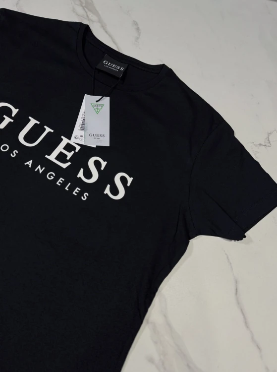 Koszulka Damska Guess Los Angeles Czarna