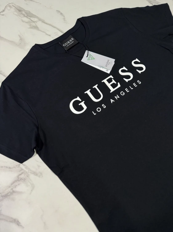 Koszulka Damska Guess Los Angeles Czarna