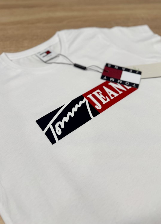 Koszulka Damska Tommy Jeans Biała