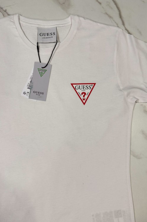 Koszulka Damska Guess USA Biała