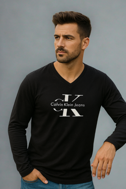 Koszulka Męska Calvin Klein Z Długim Rękawem Longsleeve
