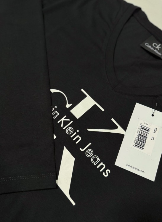 Koszulka Męska Calvin Klein Z Długim Rękawem Longsleeve