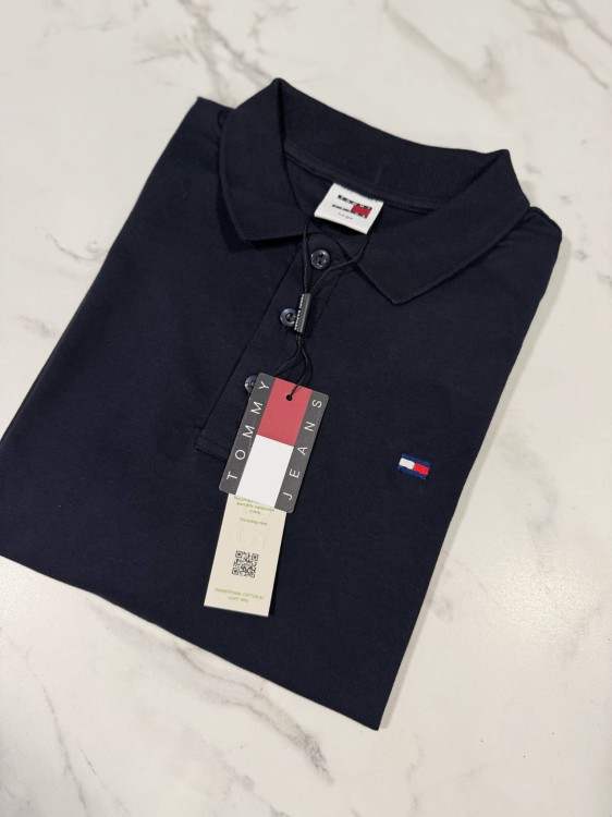 Koszulka POLO Męska Tommy Jeans Granatowa