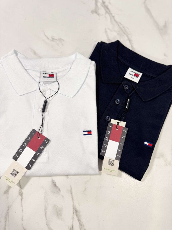 Koszulka POLO Męska Tommy Jeans Granatowa