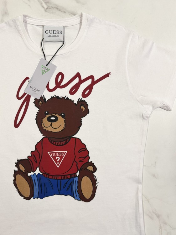 Koszulka Damska Guess Biała