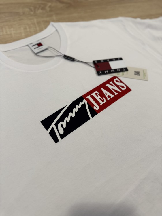 Koszulka Męska Tommy Jeans Biała