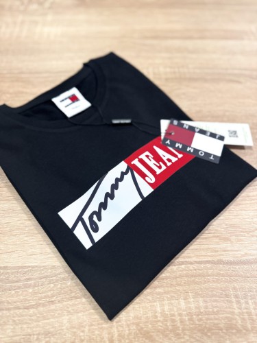 Koszulka Damska Tommy Jeans Czarna