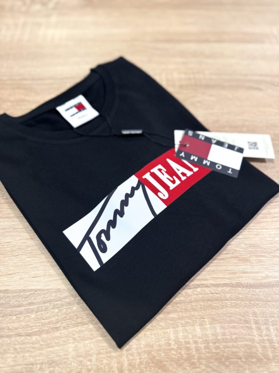 Koszulka Damska Tommy Jeans Czarna