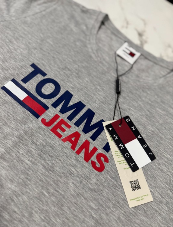 Koszulka Męska Tommy Jeans Szara