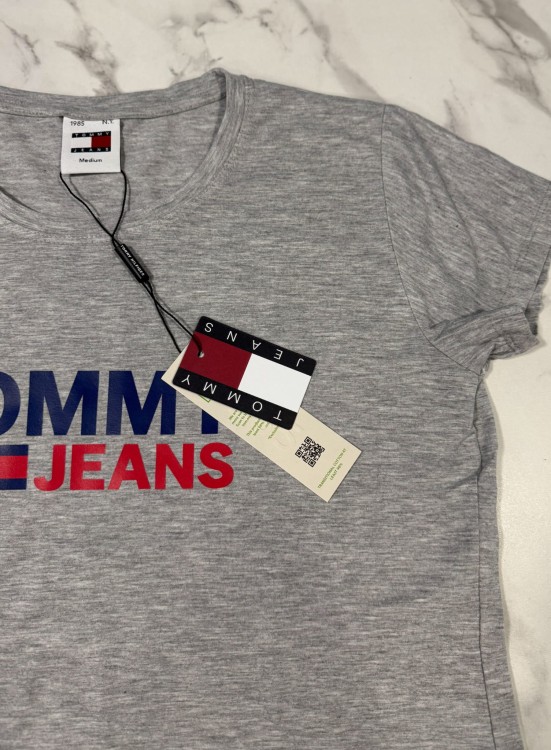Koszulka Męska Tommy Jeans Szara