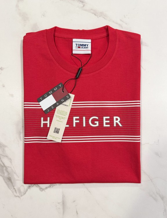 Koszulka Męska Tommy Hilfiger Czerwona