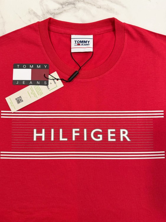 Koszulka Męska Tommy Hilfiger Czerwona