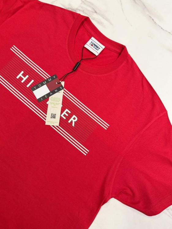 Koszulka Męska Tommy Hilfiger Czerwona