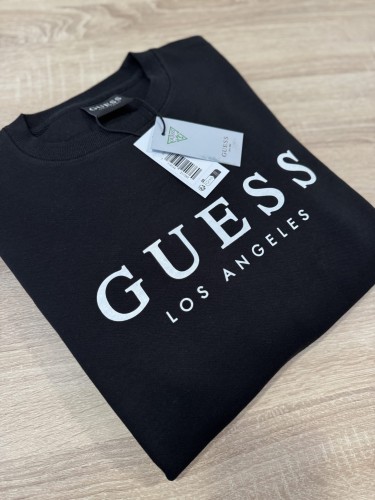 Bluza Guess Męska Czarna Bez Kaptura