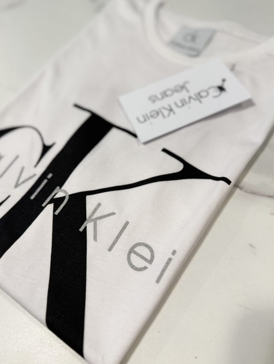 Koszulka Calvin Klein Damska Biała