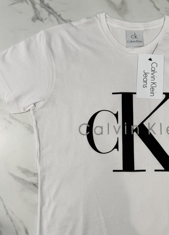 Koszulka Calvin Klein Damska Biała