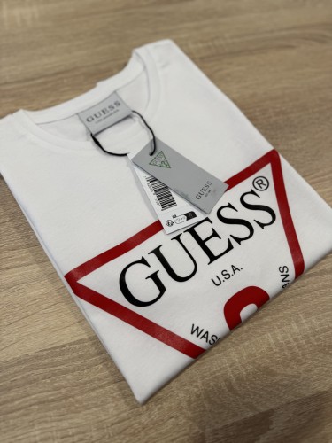 Koszulka Damska Guess USA Biała