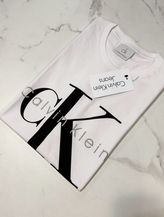 Koszulka Calvin Klein Męska Biała