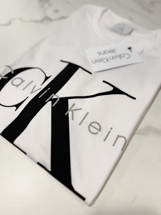 Koszulka Calvin Klein Męska Biała