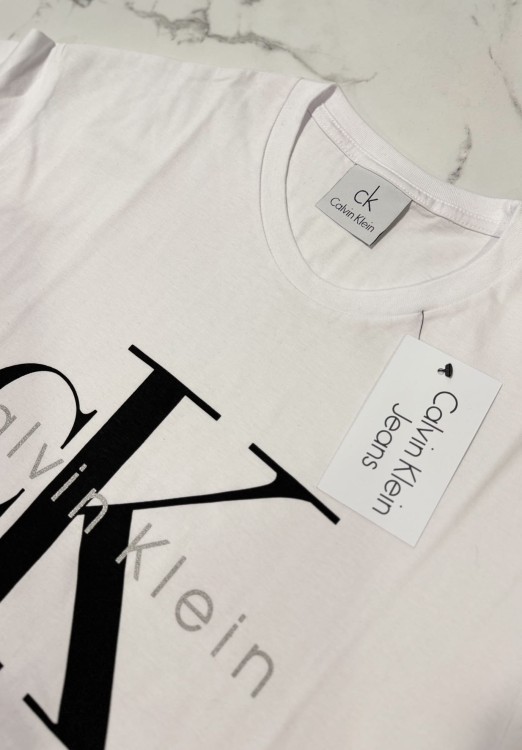 Koszulka Calvin Klein Męska Biała