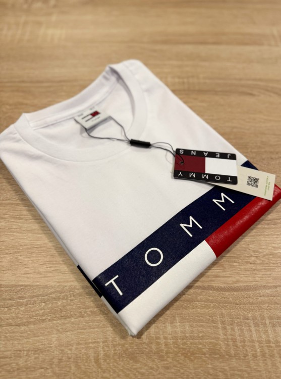 Koszulka Męska Tommy Jeans Biała
