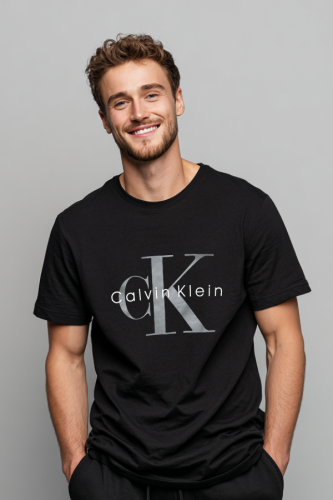 Koszulka Calvin Klein Męska Czarna