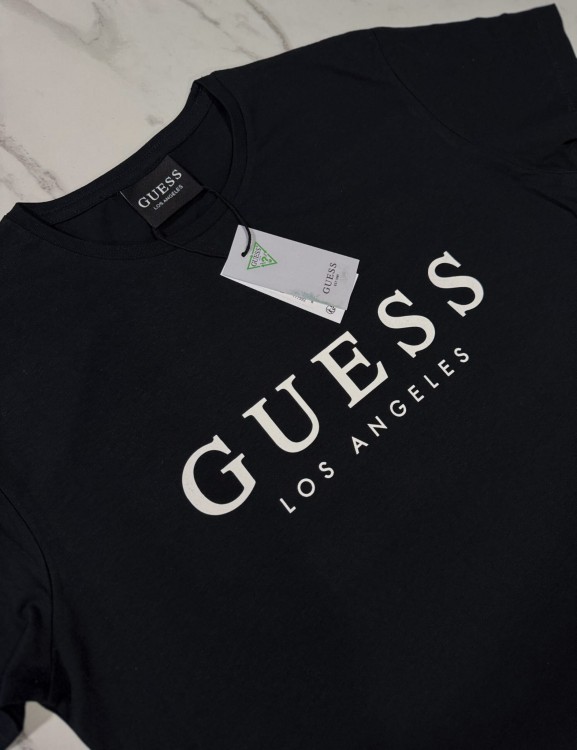 Koszulka Damska Guess Los Angeles Czarna